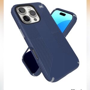 Speck Presidio Grip Case for iPhone 16 Pro - Navy NWT